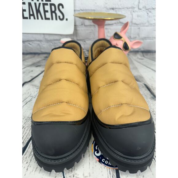 Timberland x Humberto Leon 110 Lug Cupsole Clogs Mens 11 Wheat Brown Black Shoes main image 8